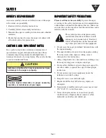 Preview for 3 page of EarthQuake 8900E Operator'S Manual