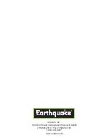 Preview for 12 page of EarthQuake 8900E Operator'S Manual