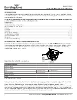 Preview for 2 page of EarthQuake 9800B Operator'S Manual