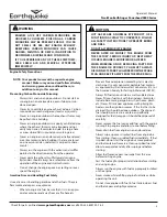 Preview for 5 page of EarthQuake 9800B Operator'S Manual