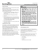 Preview for 12 page of EarthQuake 9800B Operator'S Manual