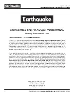 Preview for 18 page of EarthQuake 9800H Operator'S Manual