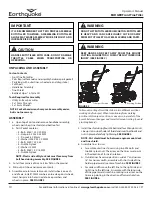 Preview for 10 page of EarthQuake Badger 24736 Operator'S Manual