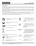 Preview for 9 page of EarthQuake CS3814B Operator'S Manual