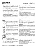 Preview for 5 page of EarthQuake CS3816 Operator'S Manual