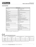 Preview for 13 page of EarthQuake CS3816 Operator'S Manual