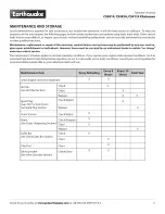 Preview for 17 page of EarthQuake CS3816 Operator'S Manual