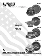 EarthQuake DB-10R Installation & Reference Manual preview