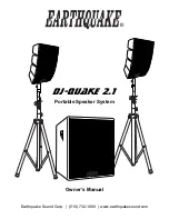 EarthQuake DJ-QUAKE 2.1 Owner'S Manual предпросмотр