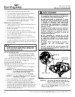 Предварительный просмотр 28 страницы EarthQuake Dually 10310 Operator'S Manual