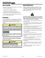 Preview for 3 page of EarthQuake E43 earth auger powerhead Operator'S Manual