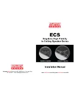 Предварительный просмотр 1 страницы EarthQuake ECS6D Installation Manual