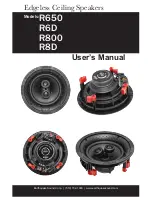 Предварительный просмотр 1 страницы EarthQuake Edgeless R650 Edgeless R6D User Manual