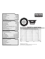 EarthQuake EQ108 Specification предпросмотр