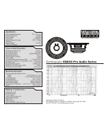 EarthQuake EQ6C8 Specifications preview