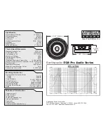 EarthQuake EQ8 Specification предпросмотр