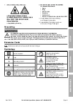 Предварительный просмотр 5 страницы EarthQuake EQGXT-20V Owner'S Manual & Safety Instructions