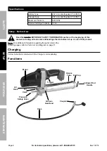 Предварительный просмотр 6 страницы EarthQuake EQGXT-20V Owner'S Manual & Safety Instructions