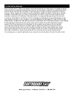 Предварительный просмотр 12 страницы EarthQuake EQGXT-20V Owner'S Manual & Safety Instructions