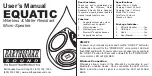 EarthQuake EQUATIC User Manual preview