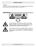 Preview for 4 page of EarthQuake IQUAKE IQ-52B Owner'S Manual