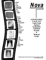 EarthQuake Kompressor S-10 Technical Manual preview