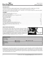 Preview for 2 page of EarthQuake MC25 Operator'S Manual