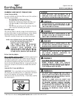 Preview for 3 page of EarthQuake MC25 Operator'S Manual