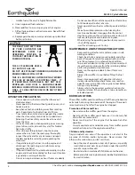 Preview for 6 page of EarthQuake MC25 Operator'S Manual