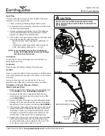 Preview for 13 page of EarthQuake MC25 Operator'S Manual