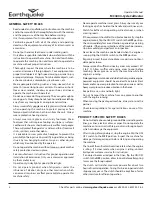 Preview for 4 page of EarthQuake MC440 Operator'S Manual