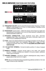 Предварительный просмотр 5 страницы EarthQuake mini D Series Installation Manual