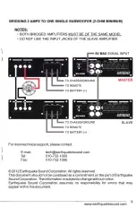 Предварительный просмотр 9 страницы EarthQuake mini D Series Installation Manual