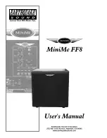 Preview for 1 page of EarthQuake MiniMe FF8 User Manual