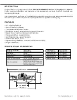 Предварительный просмотр 3 страницы EarthQuake ONE-HANDER OH6 User Manual