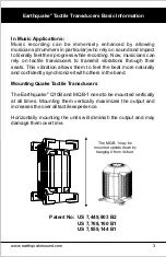 Предварительный просмотр 3 страницы EarthQuake Q10B Installation Manual