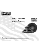 Preview for 1 page of EarthQuake Thermo-rX-10-4 Installation & Reference Manual