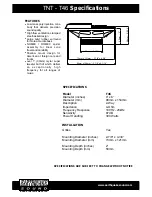 EarthQuake TNT-T46 Specifications предпросмотр