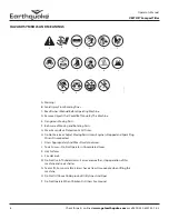 Preview for 8 page of EarthQuake VECTOR Operator'S Manual