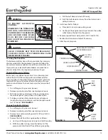 Preview for 15 page of EarthQuake VECTOR Operator'S Manual