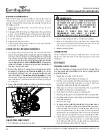 Preview for 24 page of EarthQuake VERSA 20015 SERIES Operator'S Manual Original Operating  Instructions