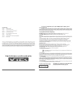 Preview for 2 page of EarthQuake VTEK Series Owner'S Manual & Warranty