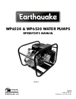 EarthQuake WP6520 Operator'S Manual предпросмотр