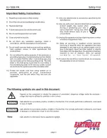 Preview for 5 page of EarthQuake XJ-1000FR User Manual