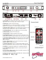 Preview for 6 page of EarthQuake XJ-1000FR User Manual