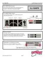 Preview for 7 page of EarthQuake XJ-1000FR User Manual