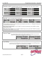 Preview for 9 page of EarthQuake XJ-1000FR User Manual