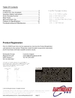 Предварительный просмотр 2 страницы EarthQuake XJ-700R User Manual