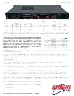 Предварительный просмотр 8 страницы EarthQuake XJ-700R User Manual