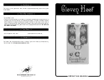 EarthQuaker Devices Cloven Hoof Operation Manual preview